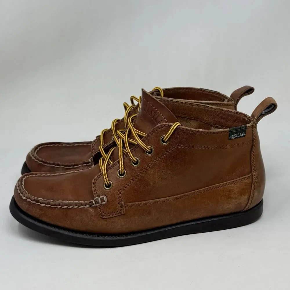 Eastland Seneca Chukka Boots Mens 9 D Brown Leather Casual Preppy Ankle